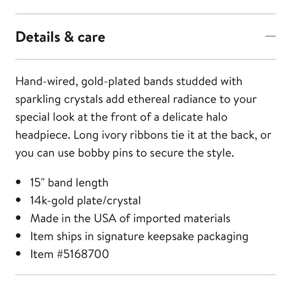 Gia Double Banded Halo Head Peace main image 5